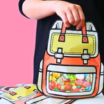 Sobre Pvc Mochila C/manija Chico Cierra Facil 26903